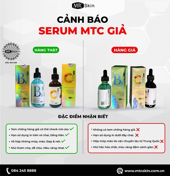 Cách phân biệt hàng thật hàng giả MTC skin