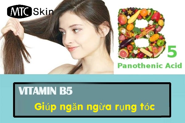 Vitamin B5 có tác dụng gì cho tóc