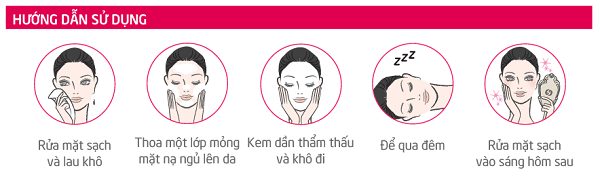 Hướng dẫn cách đắp mặt nạ ngủ