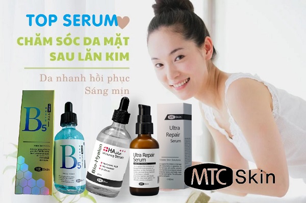Top 5 serum phục hồi da sau lăn kim tốt nhất, an toàn nhất