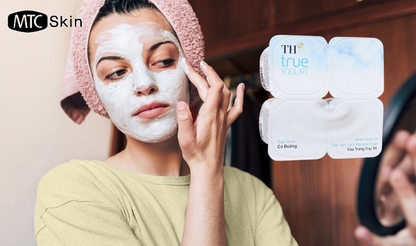 Mặt nạ cấp ẩm cho da bằng sữa chua