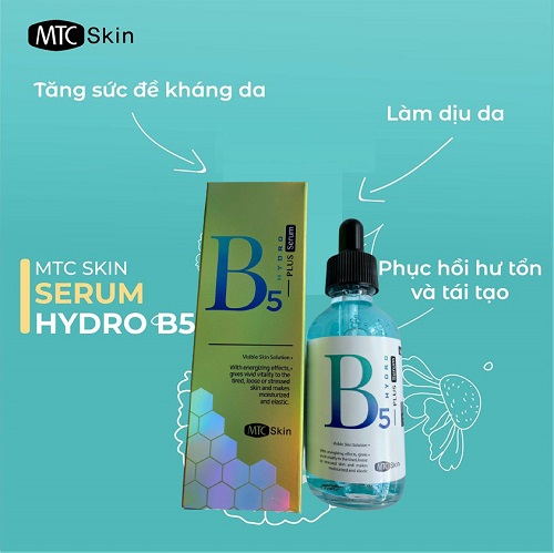tác dụng của serum vitamin B5