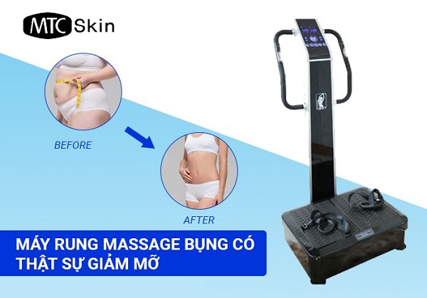 Máy rung giảm mỡ bụng có hiệu quả không?