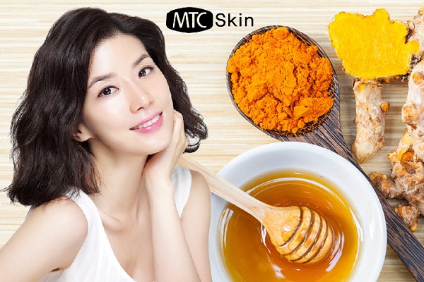 nghệ tươi và mật ong