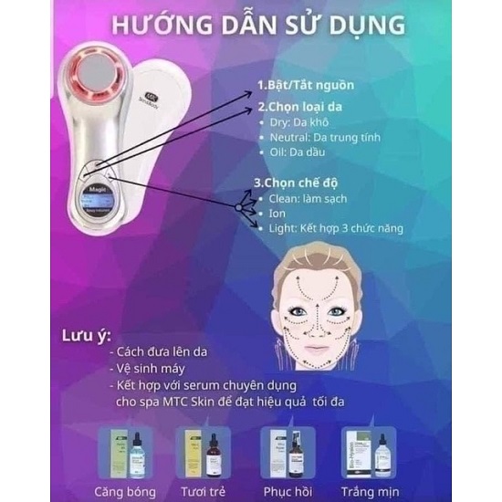 Cách sử dụng máy điện di cầm tay