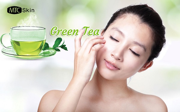 Trà xanh tốt cho da