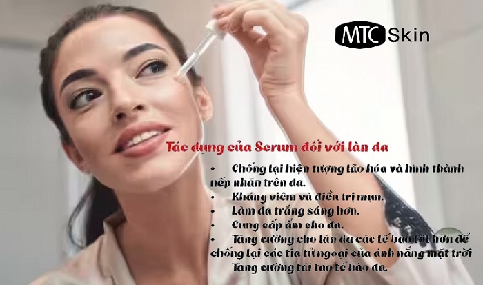 Lợi ích của serum đối với làn da