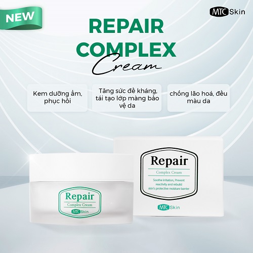 Công dụng của kem dưỡng MTC Skin Repair Complex Cream
