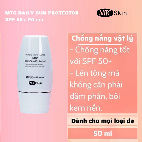 MTC Daily Sun Protector SPF 50+ Pa+++