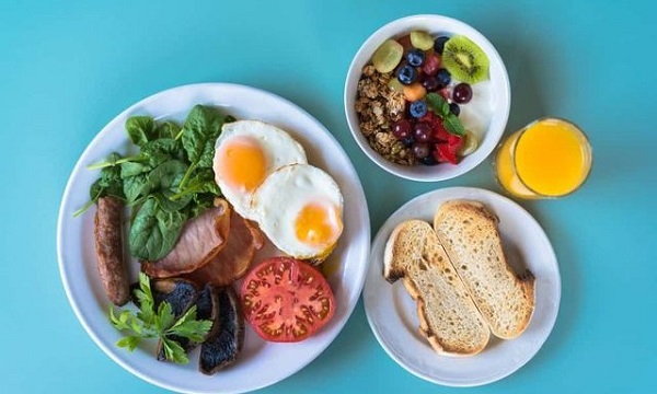 bữa sáng cho người muốn giảm mỡ bụng
