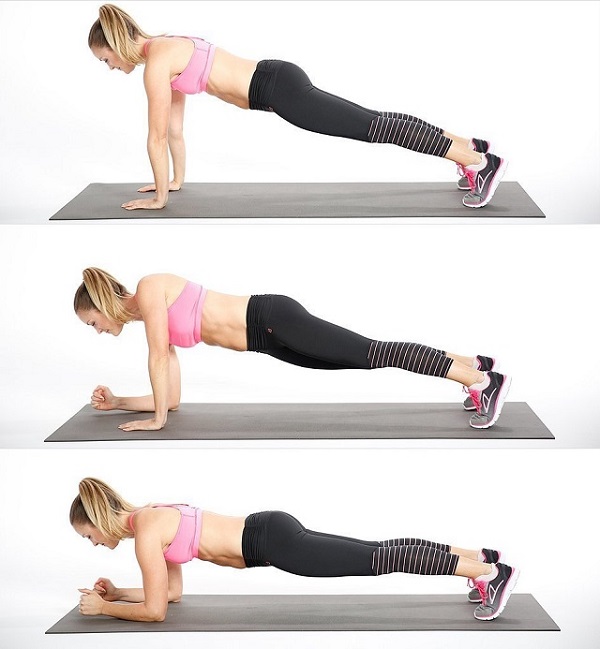 Bài tập plank giảm mỡ bụng
