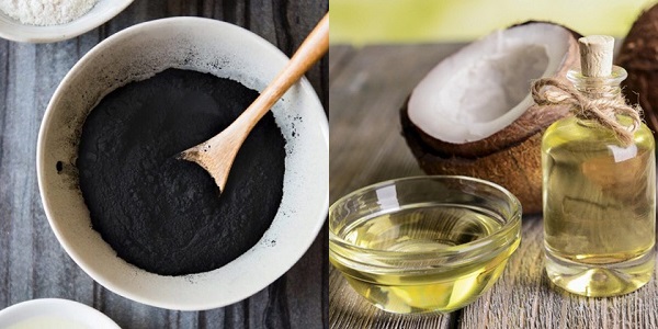 Cách đắp mặt nạ than hoạt tính và dầu dừa