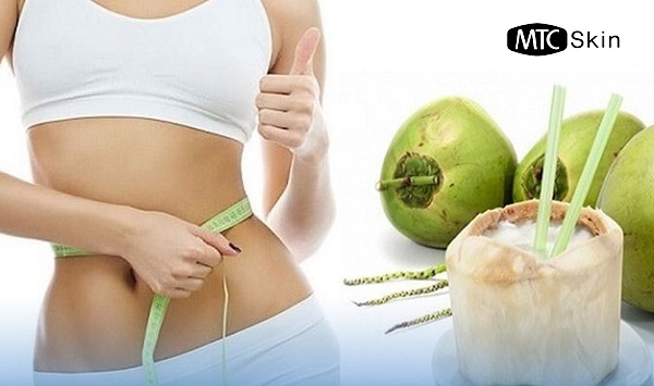 nước dừa giảm cân nhanh trong 1 tuần